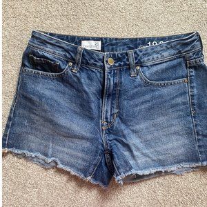 GAP 1969 Slim Cut Off Denim Shorts